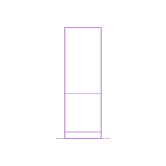 Fixtures Kitchen Cabinetry Ikea Sektion High Cabinet 2 Doors Low Stencil Svg Vector, Free Vectors File